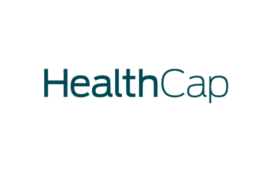 Logo health cap