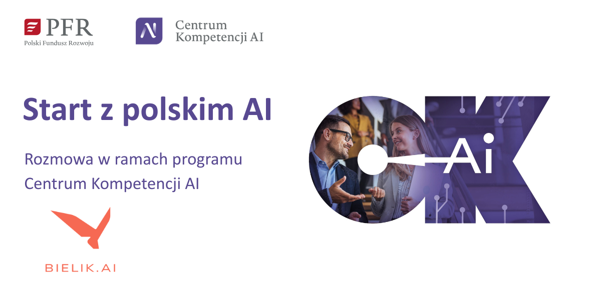 Start z polskim AI - Rozmowa w ramach programu Centrum Kompetencji AI