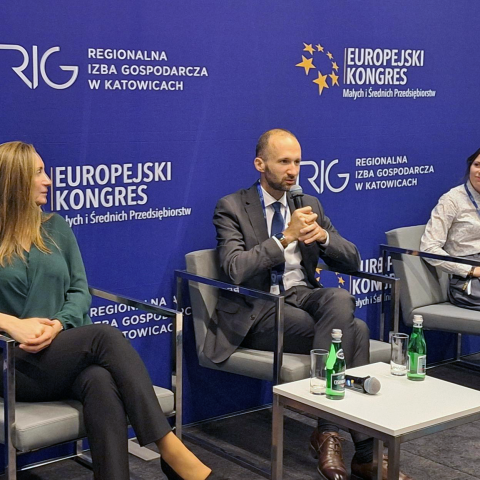 Jan Domanik wypowiadający się podczas Kongresu