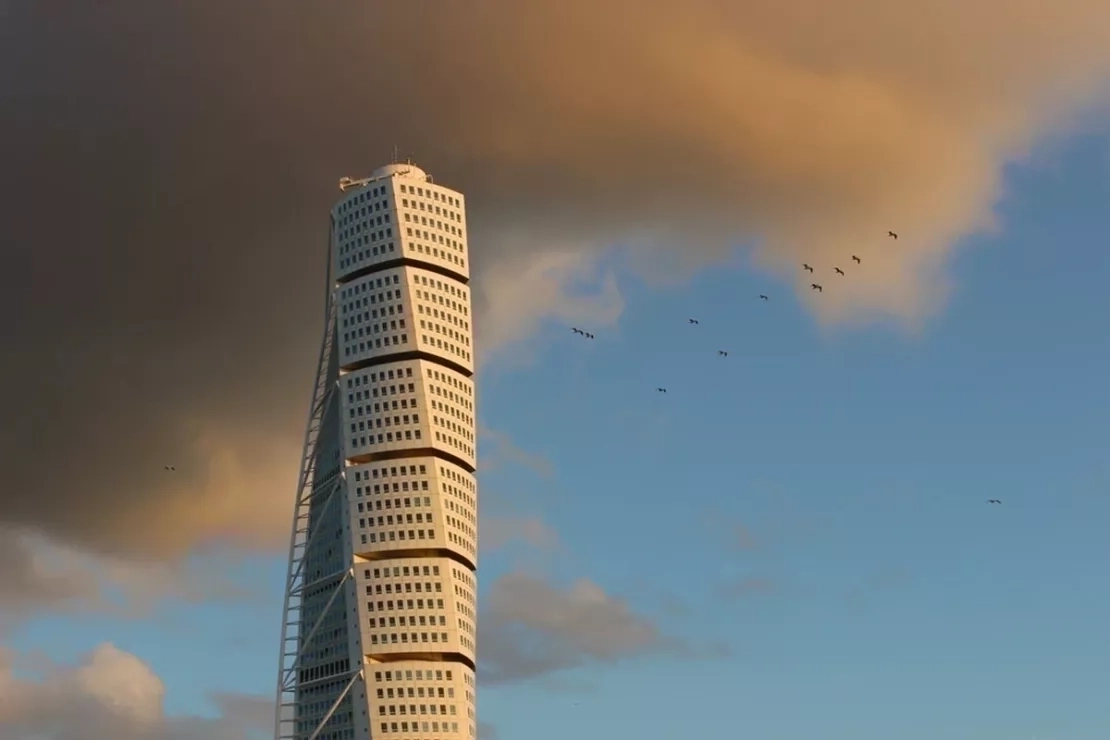 Turning Torso - najwyższy budynek w Malmö