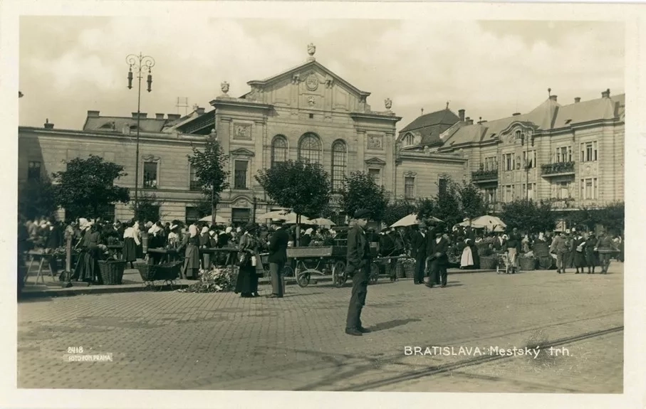 Hala targowa w Bratysławie